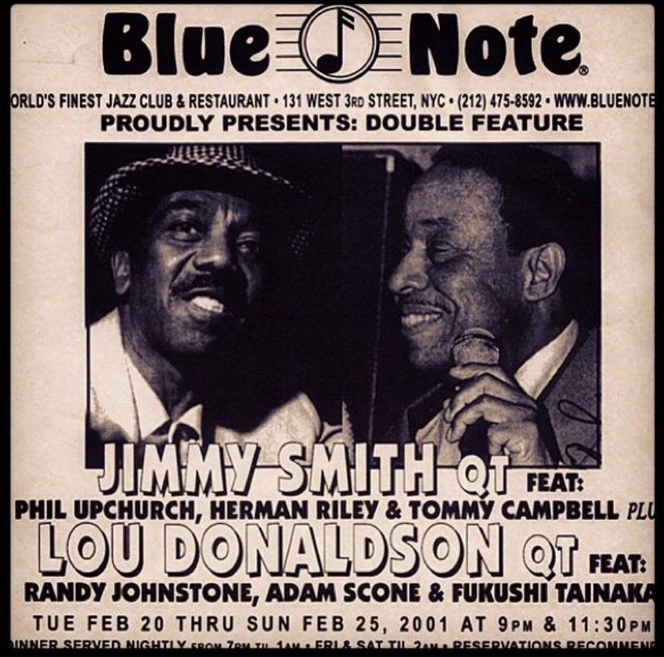 Jimmy Smith & Lou Donaldson double biil @Blue Note NYC 2001