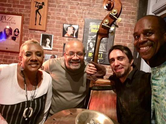 Alyson Williams,Nat Adderley, Jr. and Trifon Dimitrov.Tommy Campbell