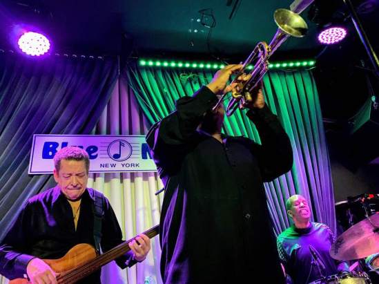 John Lee and Freddie Hendrix at Blue Note New York.
