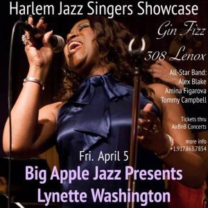 Harlem Jazz Singers Showcase 4:5:19 Kynette Washington